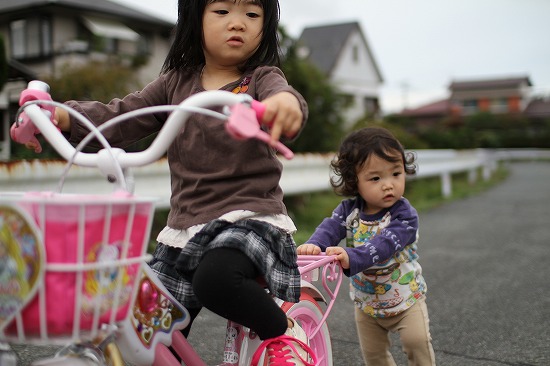 プリキュアの自転車